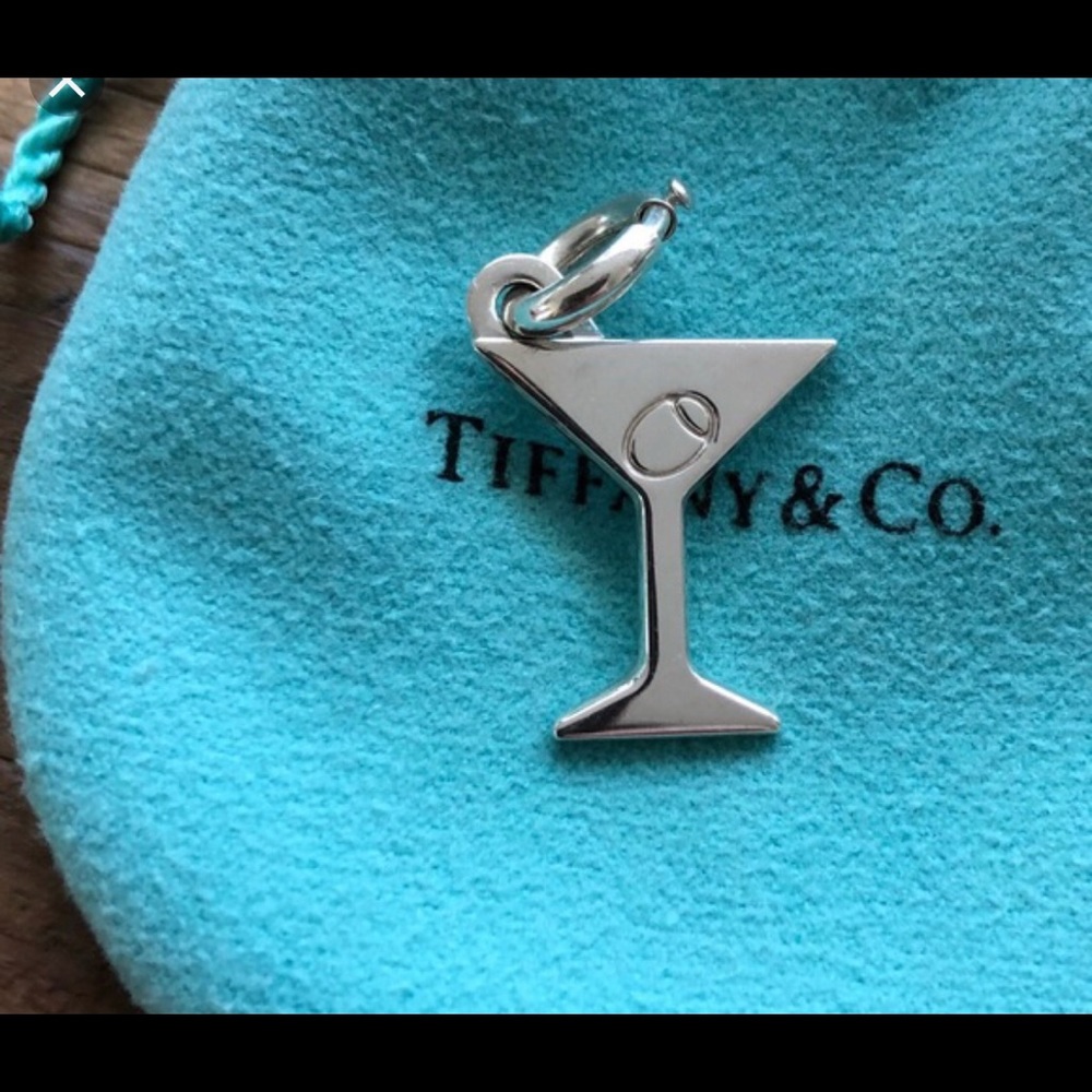 Tiffany & Co Martini Glass Charm